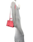 Calfskin Nano Sac De Jour Rose Clair