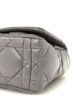 Calfskin Macrocannage Medium Caro Bag Iron Grey