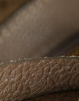 Soft Grained Calfskin Small Belt Cabas Phantom Taupe