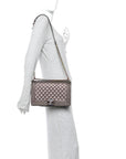 Iridescent Goatskin Quilted New Medium Boy Flap Bronze