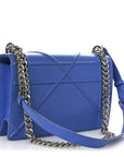Smooth Calfskin Medium D1ORama Flap Bag Blue