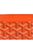 Goyardine Saint Sulpice Card Holder Orange