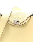Taurillon Clemence Verso Mini Lindy 20 Jaune Milton Mushroom