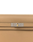 Madame Calfskin Kelly Elan Poussiere