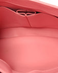 Lambskin Quilted Medium Trendy CC Flap Dual Handle Bag Pink