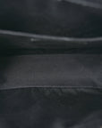 Calfskin Matelasse Monogram Monochrome Lou Camera Bag Black
