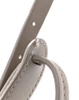 Nappa Intrecciato Nodini Crossbody Messenger Steel