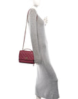 Caviar Quilted Medium Business Affinity Flap Pink