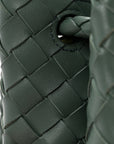 Nappa Intrecciato Medium Andiamo Shoulder Bag Aloe