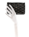 Goyardine Mini Senat Pochette Black