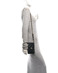 Nylon Logo Explorer Crossbody Messenger Bag Black