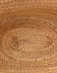Raffia Basket Tote Bag Natural Tan