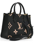 Empreinte Monogram Giant Onthego PM Black Beige