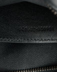 Calfskin Matelasse Monochrome Small GG Marmont Chain Shoulder Bag Black