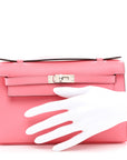 Swift Kelly Pochette Clutch Rose Ete