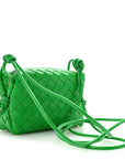 Nappa Intrecciato Mini Loop Camera Bag Parakeet