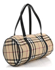 Nova Check Barrel Bag Black