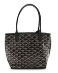 Goyardine Reversible Mini Anjou Black