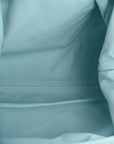 Nappa Maxi Intrecciato The Pouch Oversized Clutch Teal Washed