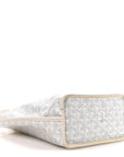 Goyardine Reversible Mini Anjou White