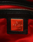 Suede Mama Baguette Black