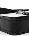 Saffiano Snapshot Camera Bag Black