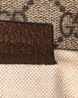GG Supreme Monogram Neo Vintage Web Belt Bag Brown