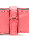 Supple Calfskin Small Bucket Bag Bright Coral Pink
