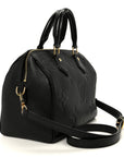 Empreinte Monogram Giant Speedy Bandouliere 25 Black