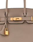 Togo Birkin 30 Gris Tourterelle
