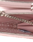 Satin Crystal Mini Triangle Crossbody Pouch Alabastro