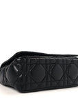 Calfskin Macrocannage Large Caro Bag Black