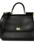 Dauphine Large Miss Sicily Satchel Black