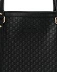 Soft MicroGCCIssima Dome Satchel Black