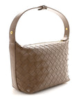 Nappa Intrecciato Mini Wallace Pinecone