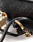 MicroGCCIssima Mini Bree Messenger Bag Black