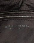 Paper Calfskin Maxi Intreccio Cassette Crossbody Bag Brown Multicolor