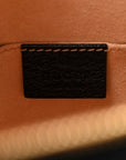 Calfskin GG Web Small Ophidia Dome Shoulder Bag Black
