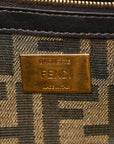Fabric Jacquard FF 1974 Medium Baguette Tobacco Moro Black