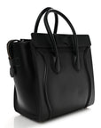 Smooth Calfskin Mini Luggage Black