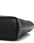 Calfskin Matelasse Monochrome Large GG Marmont Tote Bag Black