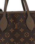 Monogram Neverfull Inside Out Bandouliere BB Dark Fango