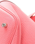 Taurillon Clemence Picotin Lock 22 MM Rose Azalee
