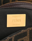 Fabric Jacquard FF 1974 Multipocket Baguette Tobacco Moro
