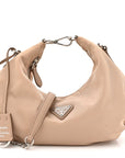 Tessuto Nylon Saffiano Re-Edition 2006 Shoulder Bag Cammeo