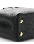 Taurillon Mini Capucines Black