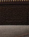 GG Supreme Monogram Textured Dollar Calfskin Blondie Chain Shoulder Flap Bag Beige Ebony New Acero