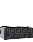 Recycled Fabric Jacquard Vitello King FF 1974 Baguette Soft Trunk Blue