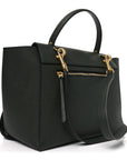 Grained Calfskin Mini Belt Bag Amazone
