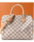Damier Azur Speedy Bandouliere 25